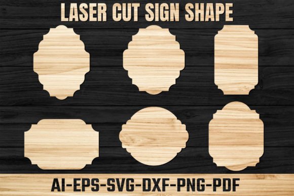 Download Laser Die Cut Sign Shape SVG Bundle 11 - Premium Resources