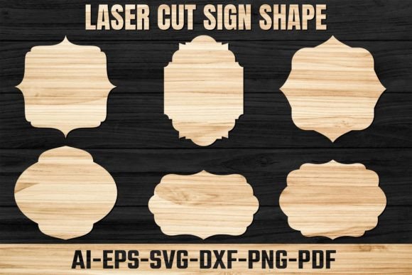 Download Laser Die Cut Sign Shape SVG Bundle 15 - Premium Resources