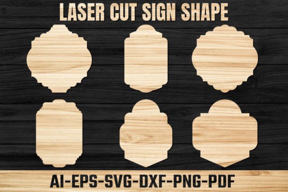 Download Laser Die Cut Sign Shape SVG Bundle 10 - Premium Resources
